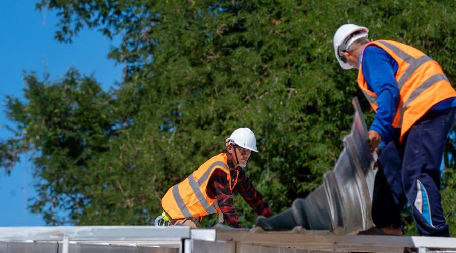 Professional New roof installation in Vanderbilt, MI